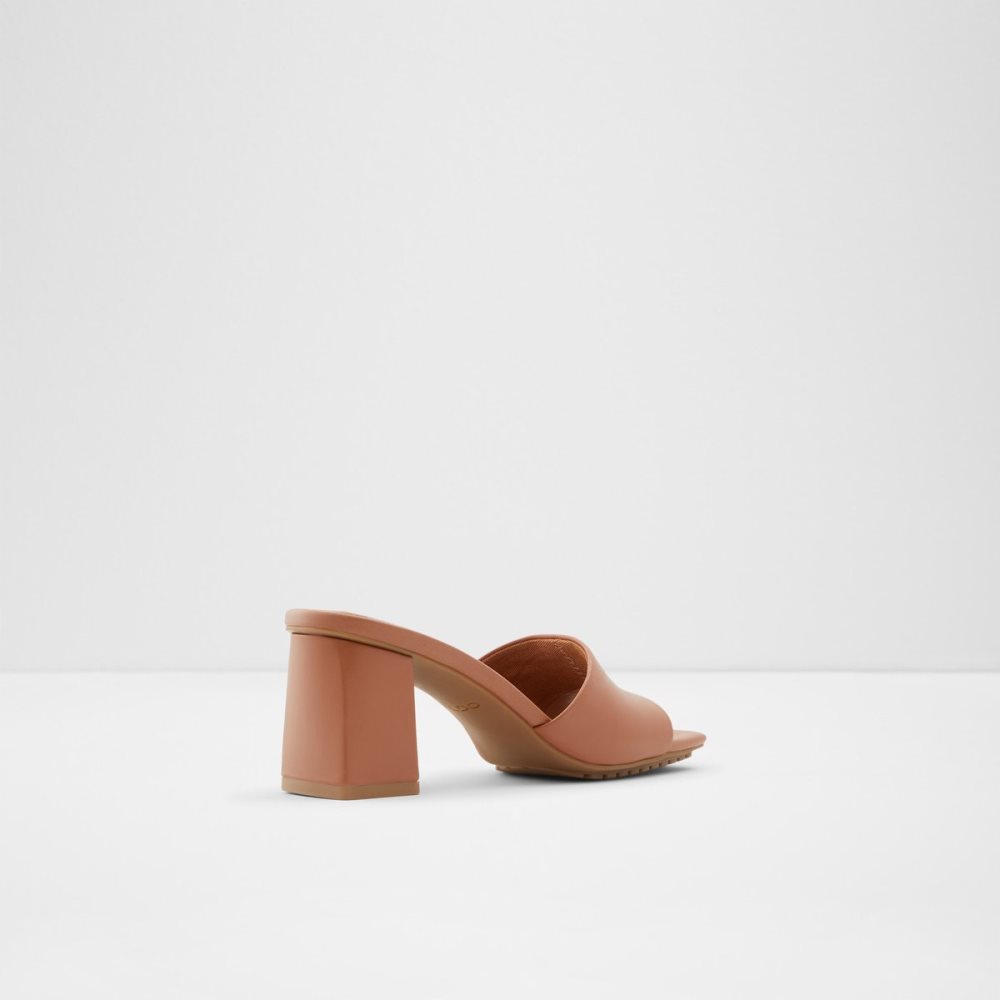 Talon Bloc Aldo Velalith High Sandal - Marron | NPHARV-823