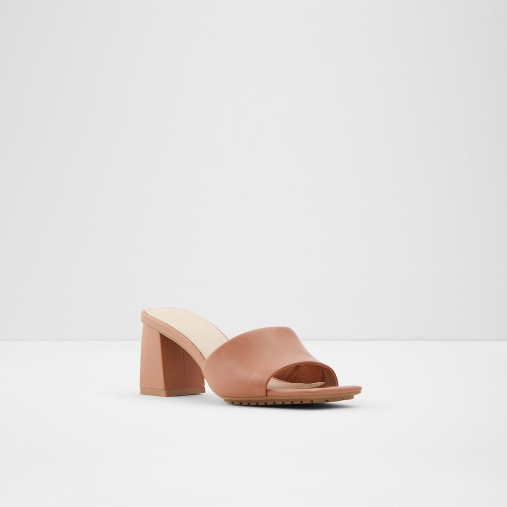 Talon Bloc Aldo Velalith High Sandal - Marron | NPHARV-823