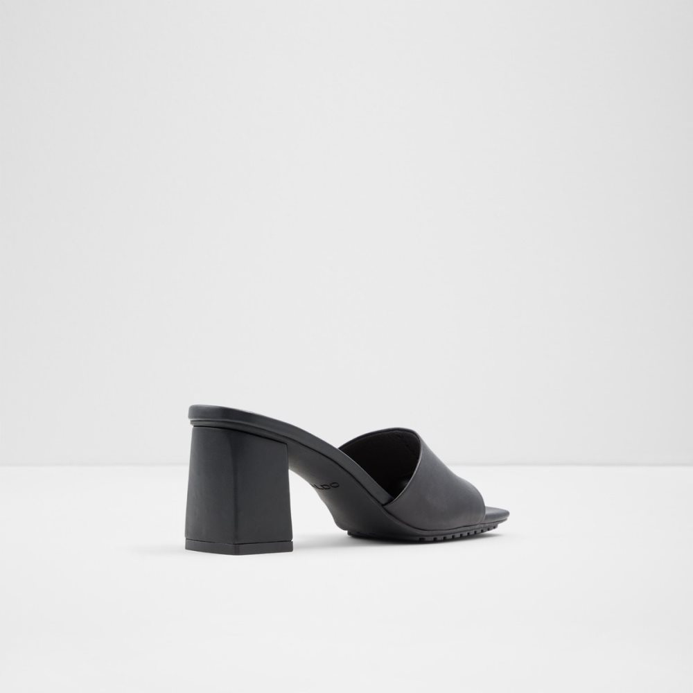 Talon Bloc Aldo Velalith High Sandal - Noir | UCZWXI-607