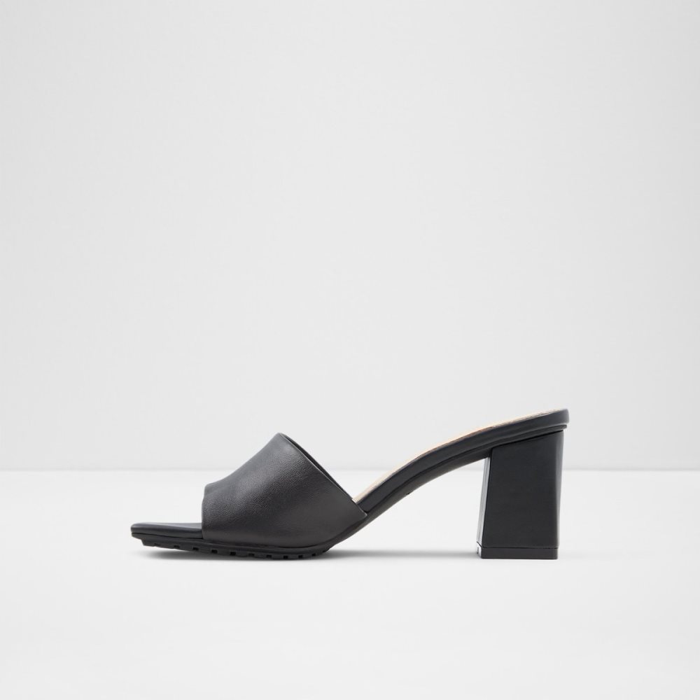 Talon Bloc Aldo Velalith High Sandal - Noir | UCZWXI-607