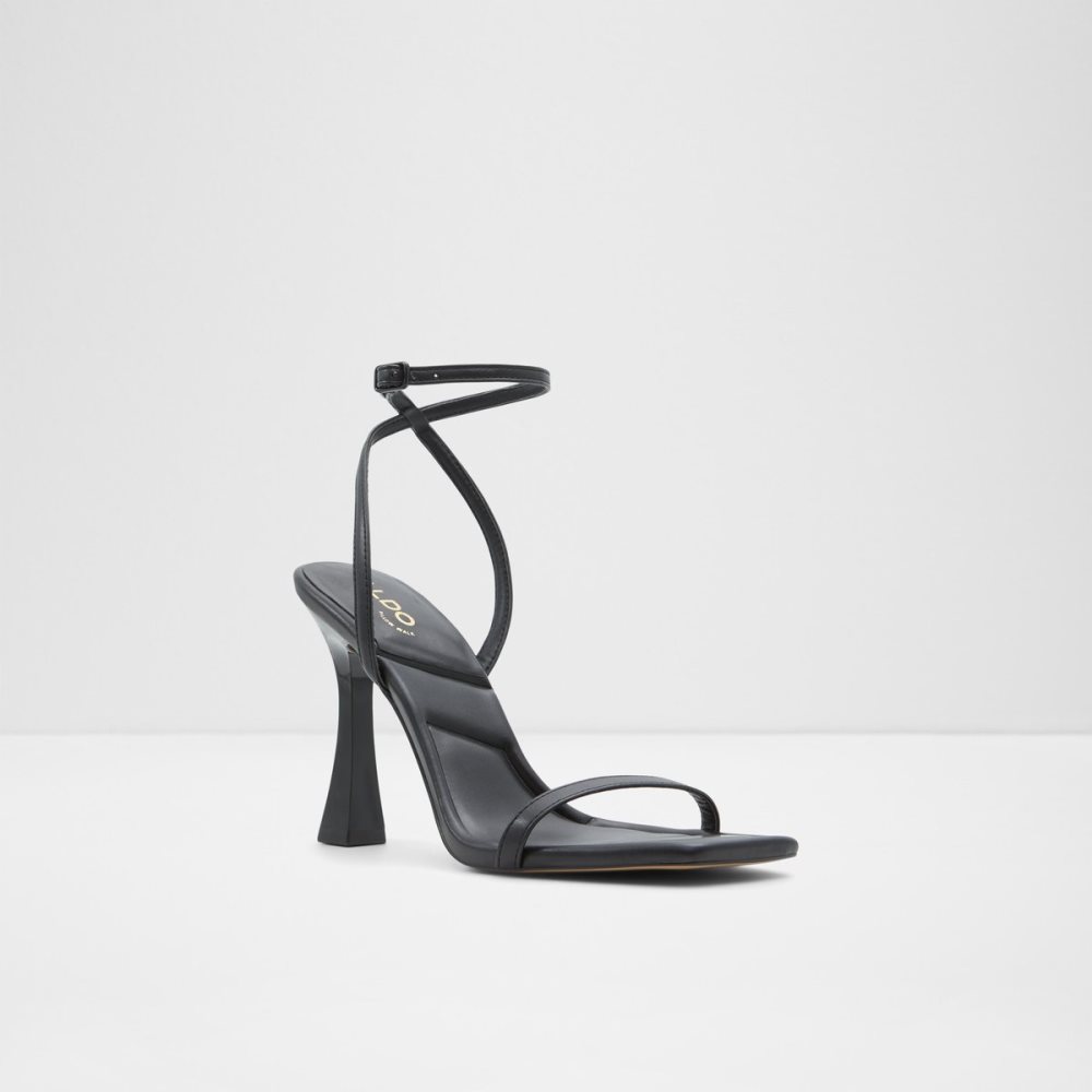 Talon Bloc Aldo Vivanti Brides Talons Sandal Noir | JBEARY-823