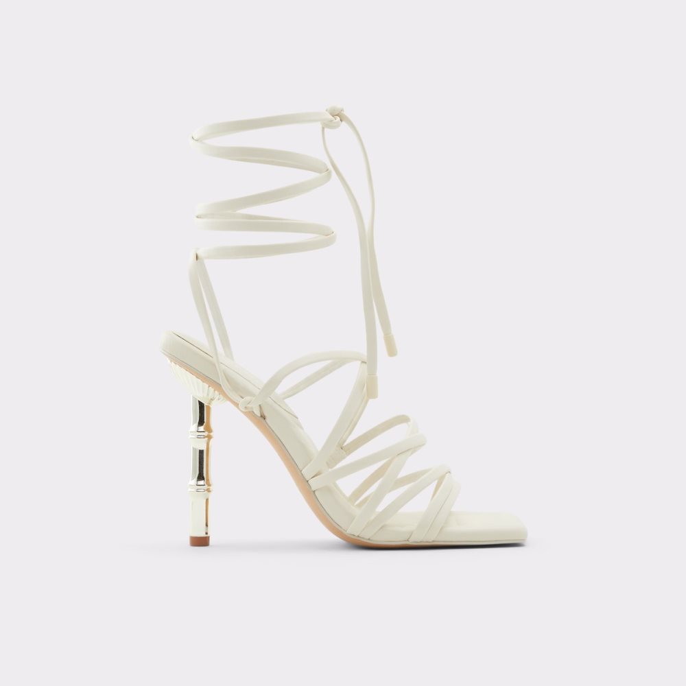 Talons Aldo Bodisse Lanières Talons Sandal - Stiletto Blanche | DUILFJ-935