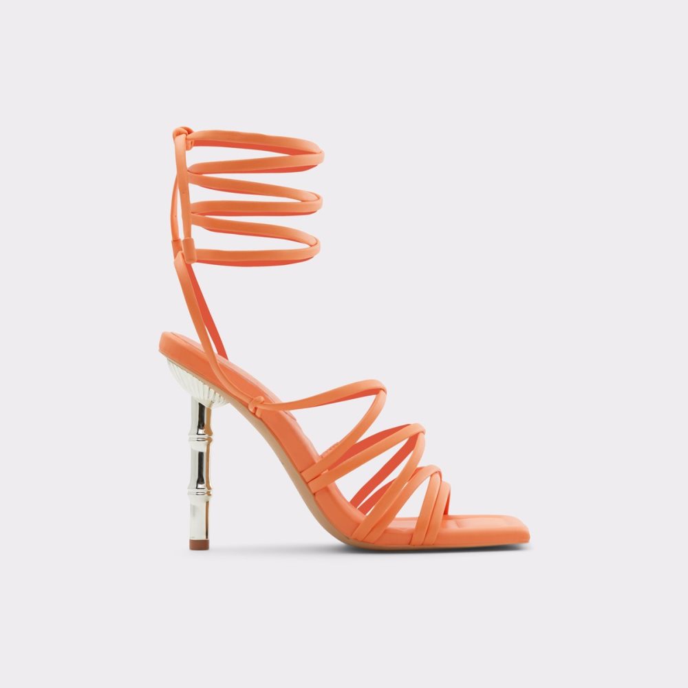 Talons Aldo Bodisse Lanières Talons Sandal - Stiletto Orange Clair | WHTAYI-379