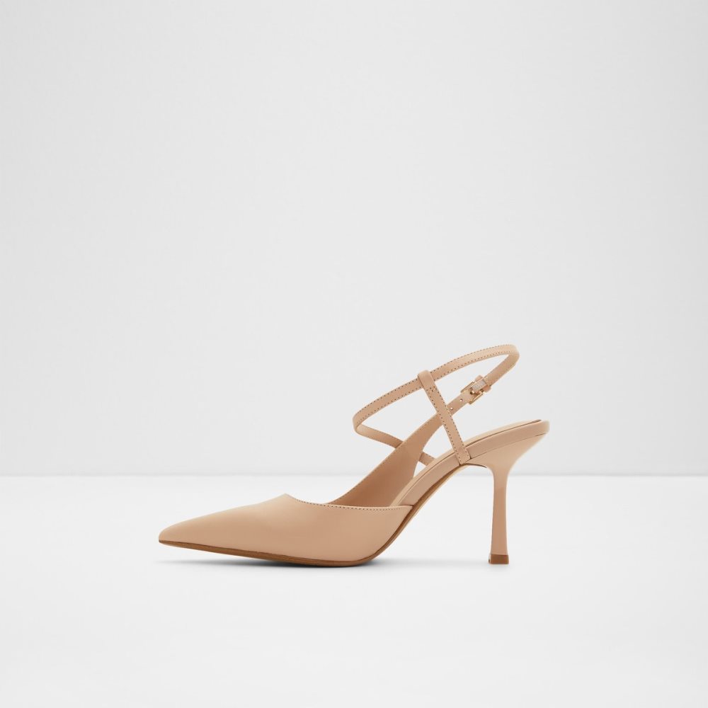 Talons Aldo Brunette Lanières Talons Beige | YZXEOU-427