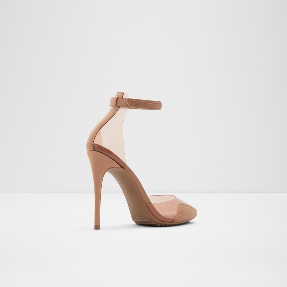 Talons Aldo Invisi High Beige | FVOCNW-295