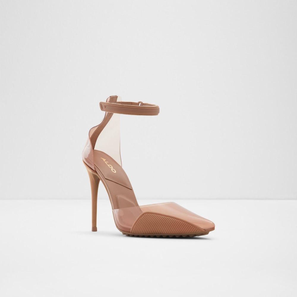 Talons Aldo Invisi High Beige | FVOCNW-295