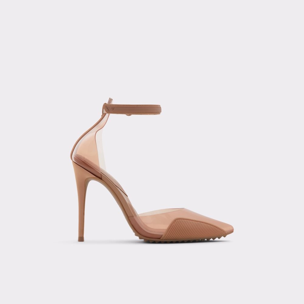 Talons Aldo Invisi High Beige | FVOCNW-295