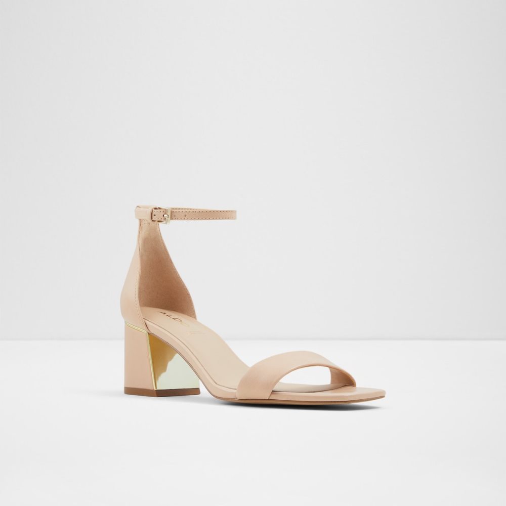 Talons Aldo Kedeaviel Talons Sandal Beige | RALUFJ-387