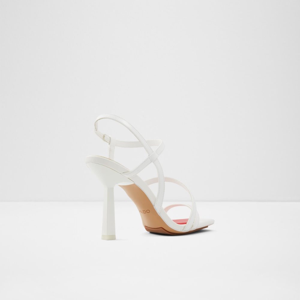 Talons Aldo Luvly Lanières High Sandal - Stiletto Blanche | ZMPAER-786