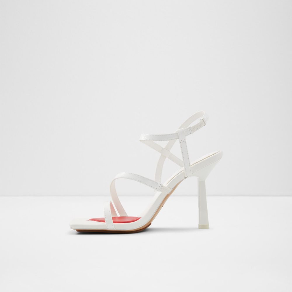 Talons Aldo Luvly Lanières High Sandal - Stiletto Blanche | ZMPAER-786