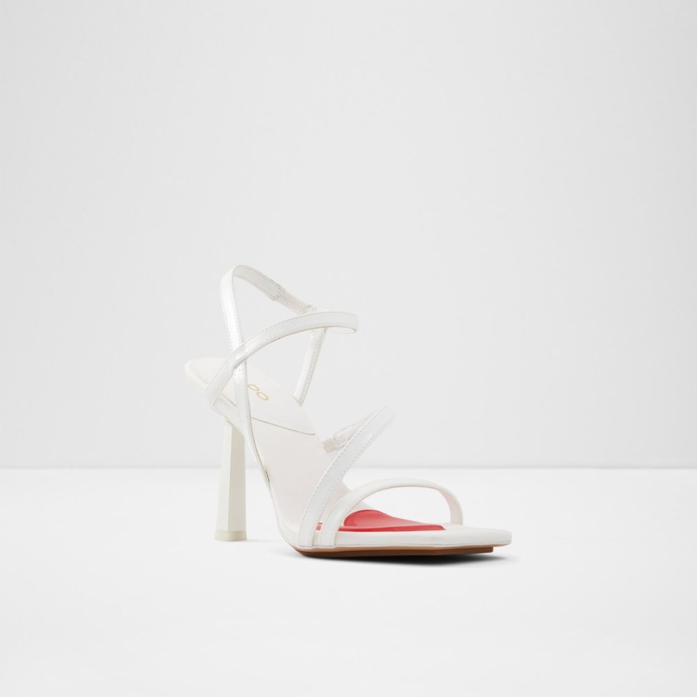 Talons Aldo Luvly Lanières High Sandal - Stiletto Blanche | ZMPAER-786