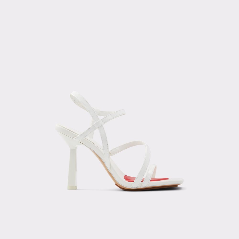 Talons Aldo Luvly Lanières High Sandal - Stiletto Blanche | ZMPAER-786