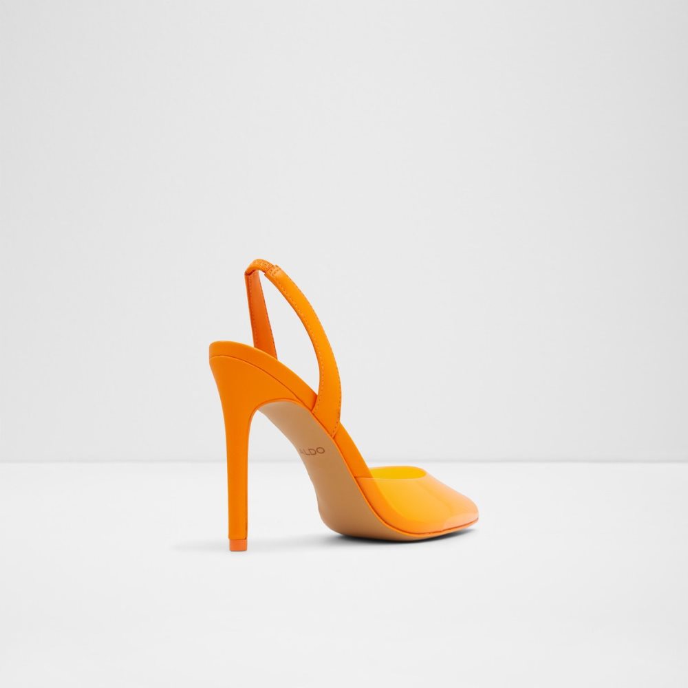 Talons Aldo Marie Brides Back High - Stiletto Orange | JSZYOH-406