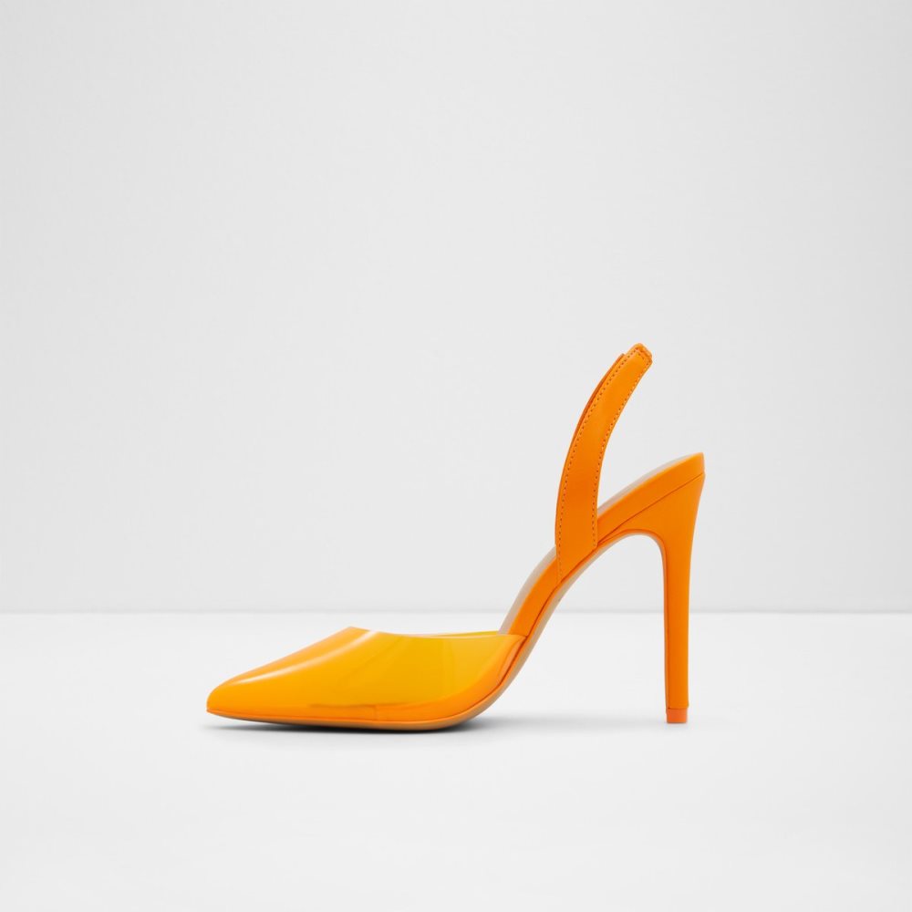 Talons Aldo Marie Brides Back High - Stiletto Orange | JSZYOH-406