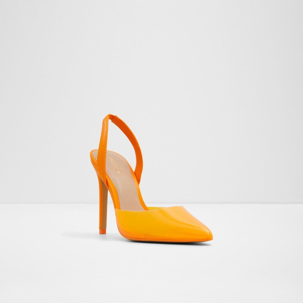 Talons Aldo Marie Brides Back High - Stiletto Orange | JSZYOH-406