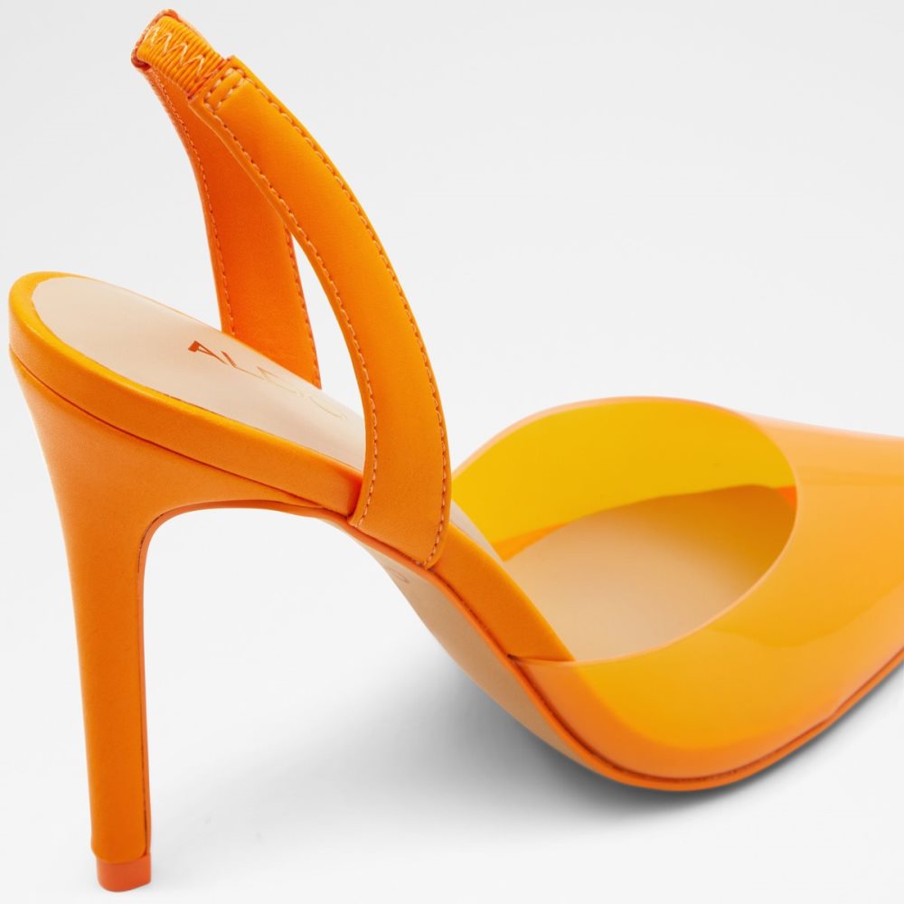 Talons Aldo Marie Brides Back High - Stiletto Orange | JSZYOH-406