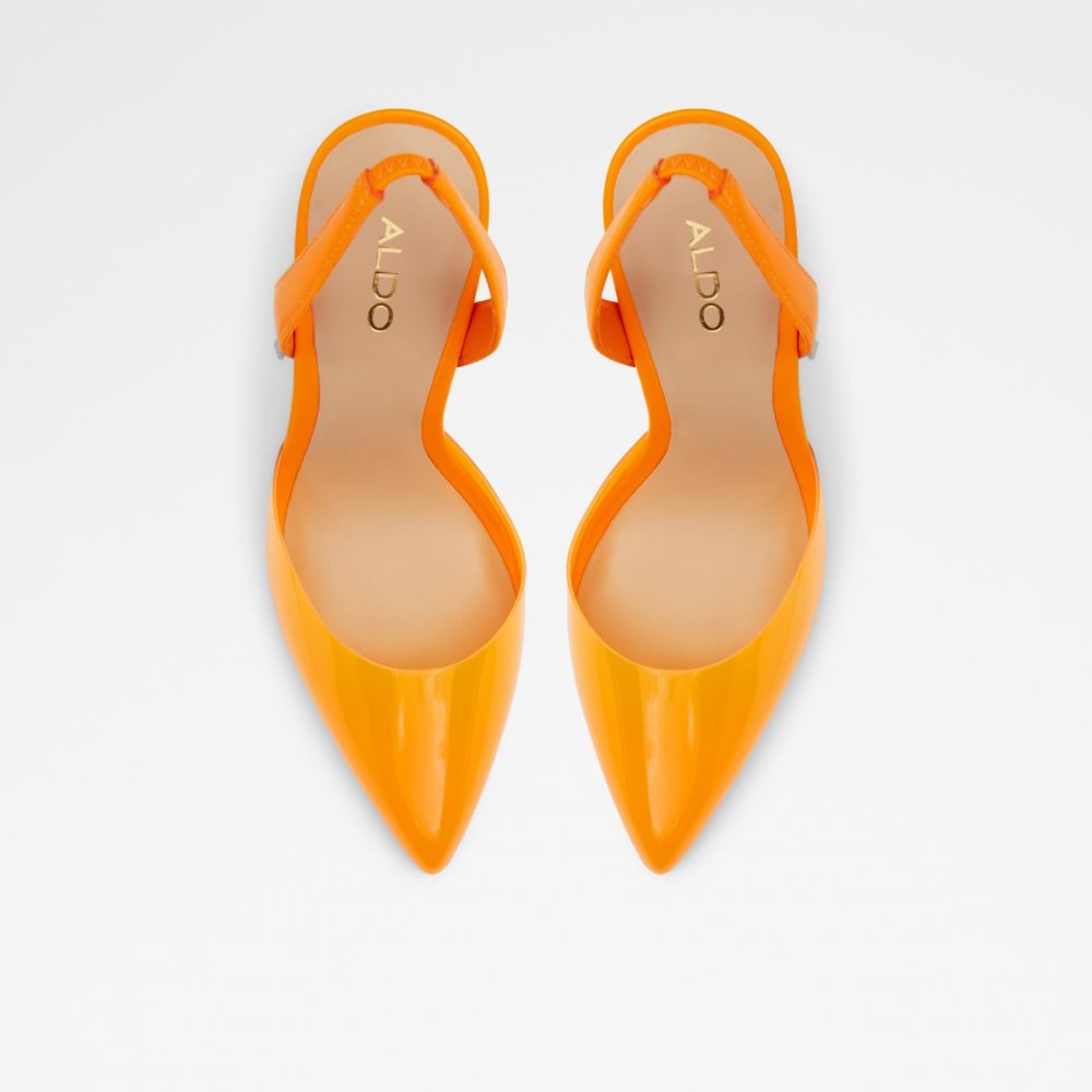 Talons Aldo Marie Brides Back High - Stiletto Orange | JSZYOH-406