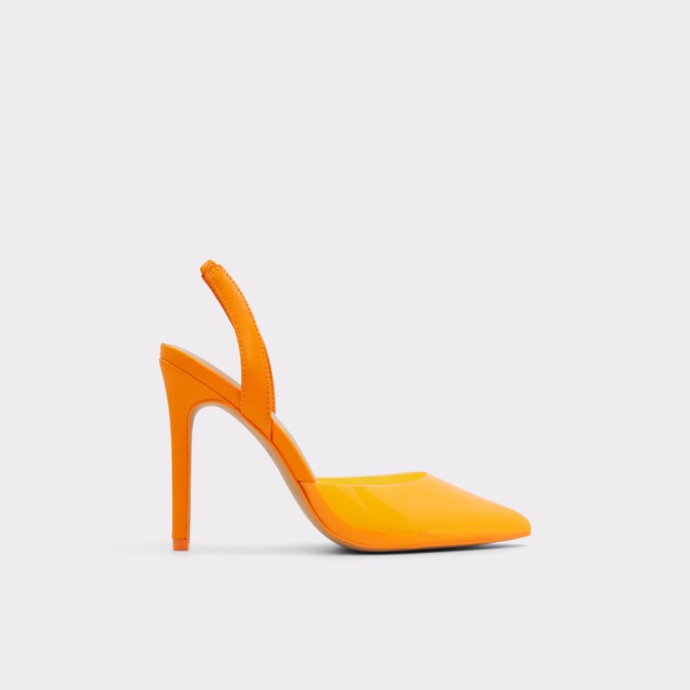 Talons Aldo Marie Brides Back High - Stiletto Orange | JSZYOH-406