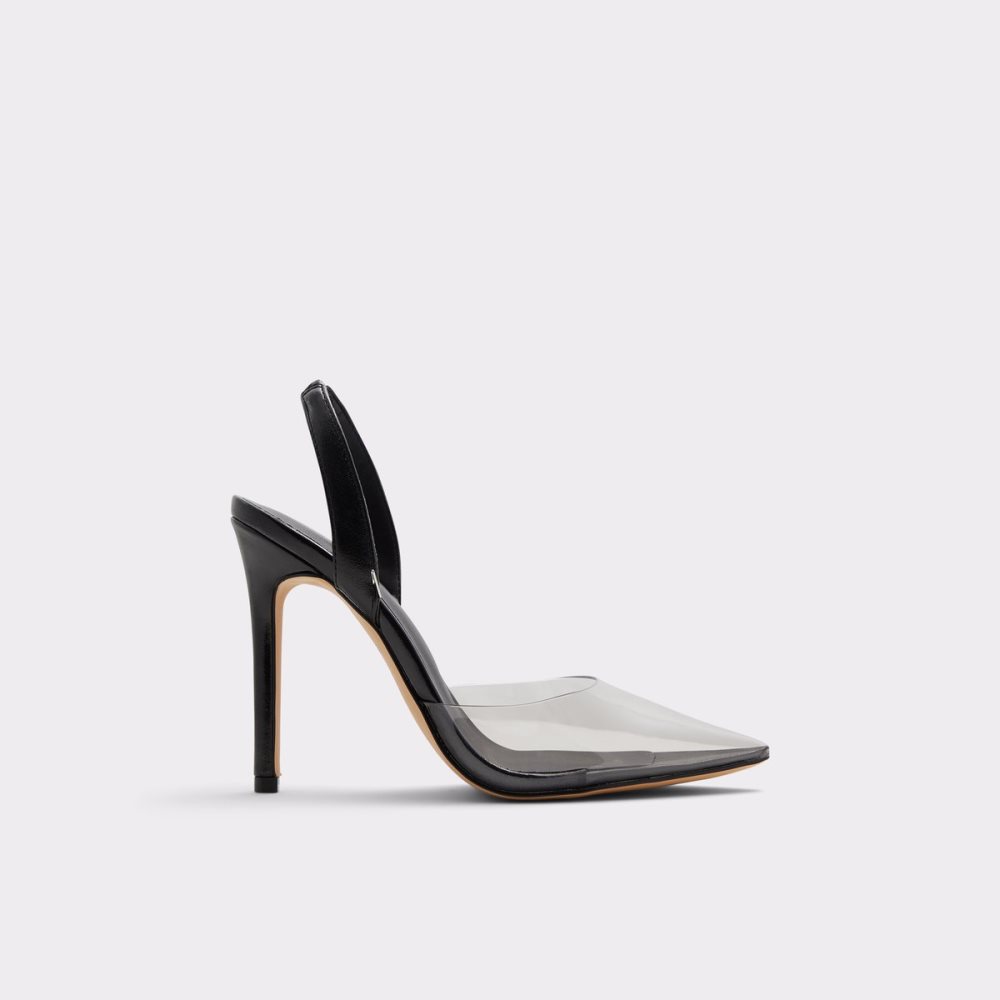 Talons Aldo Marie Brides Back High - Stiletto Noir | TFXNHL-169