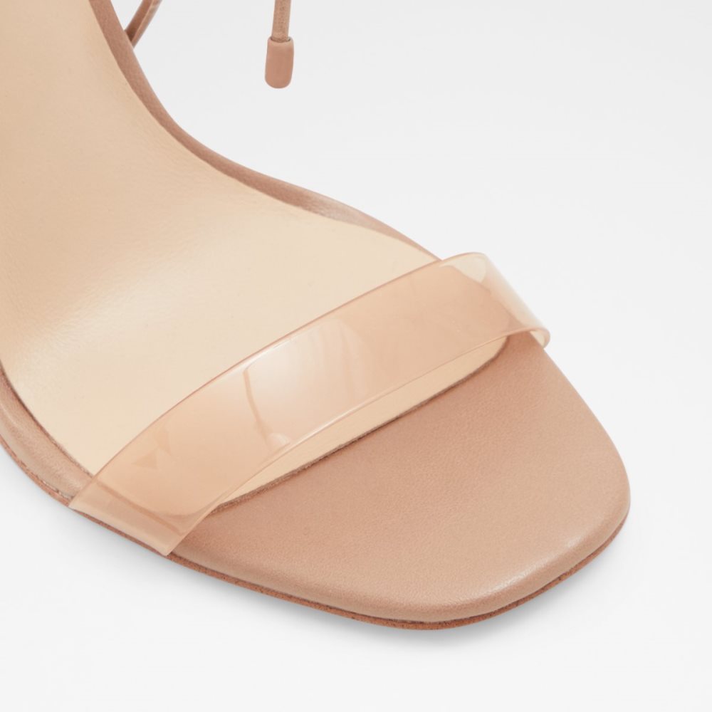 Talons Aldo Onardonia Lanières Talons Sandal Beige | XJNOUE-347