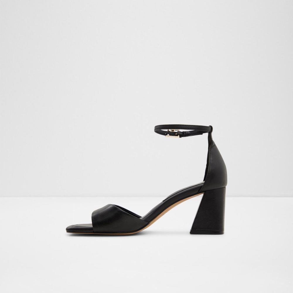 Talons Aldo Safdie Brides Talons Sandal Noir | HIVUFN-026