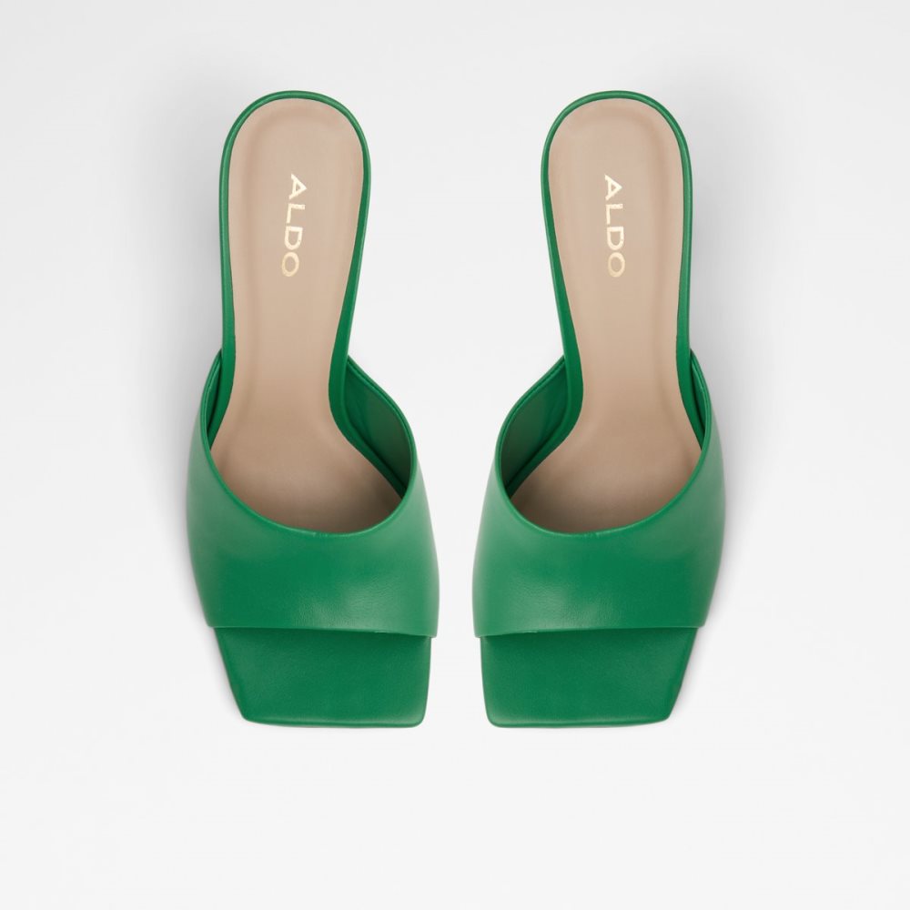 Talons Aldo Selah Talons Mule Vert | KHXTAN-401