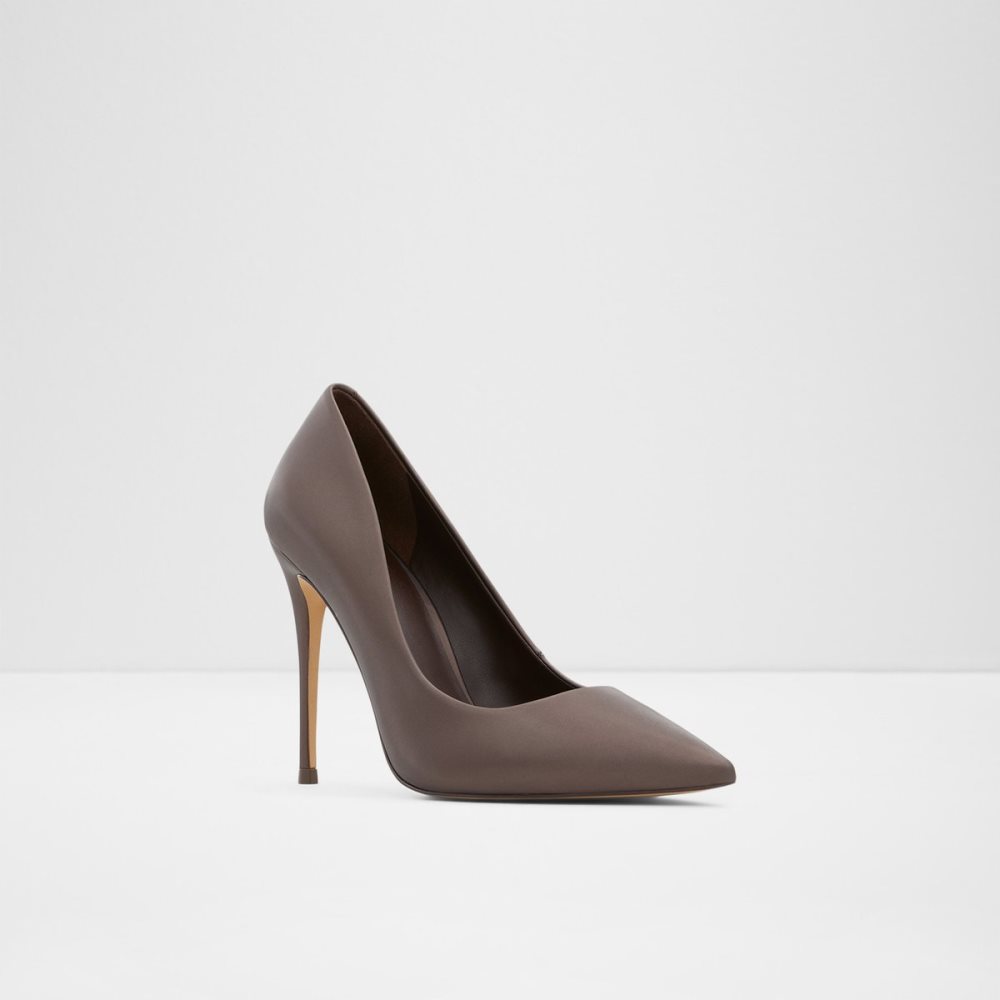 Talons Aldo Stessy_ High - Stiletto Marron Foncé | MZGUPK-025