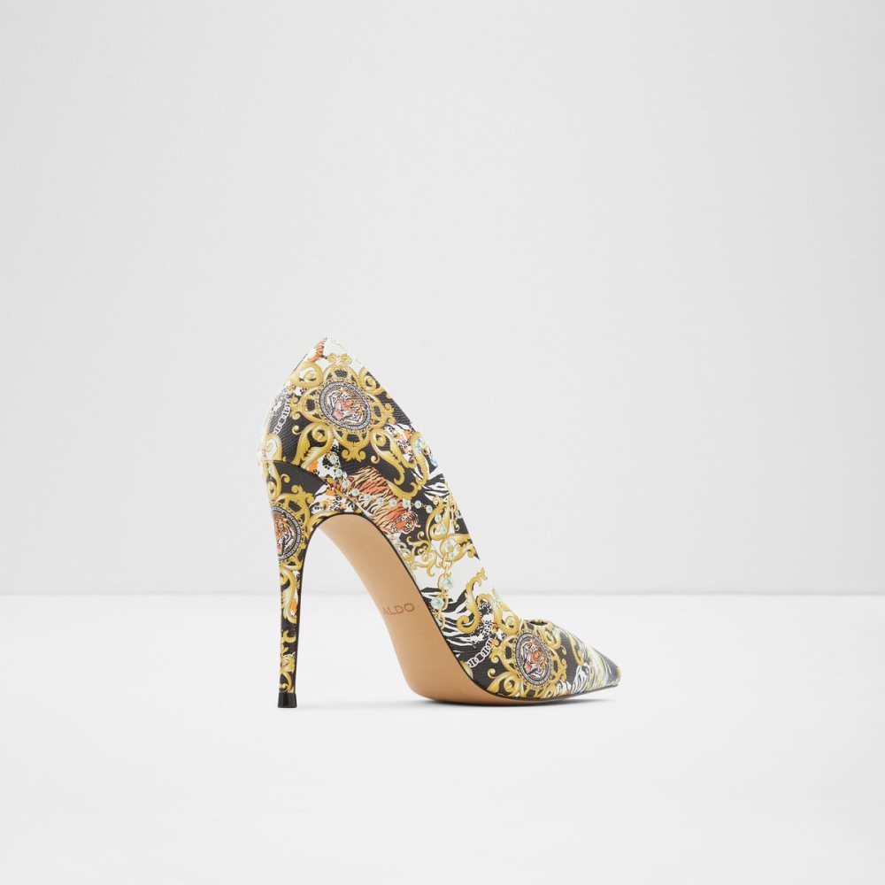 Talons Aldo Stessy_ High - Stiletto Noir Multicolore | LEGRUX-123