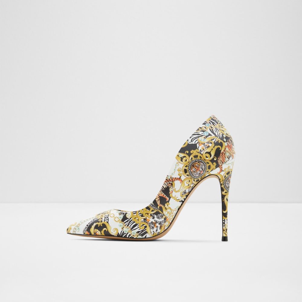 Talons Aldo Stessy_ High - Stiletto Noir Multicolore | LEGRUX-123