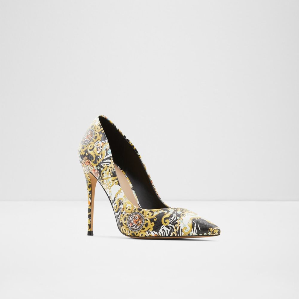 Talons Aldo Stessy_ High - Stiletto Noir Multicolore | LEGRUX-123