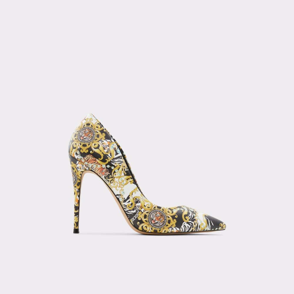 Talons Aldo Stessy_ High - Stiletto Noir Multicolore | LEGRUX-123