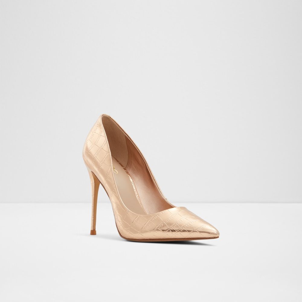 Talons Aldo Stessy_ High - Stiletto Rose Doré | UOIANM-379