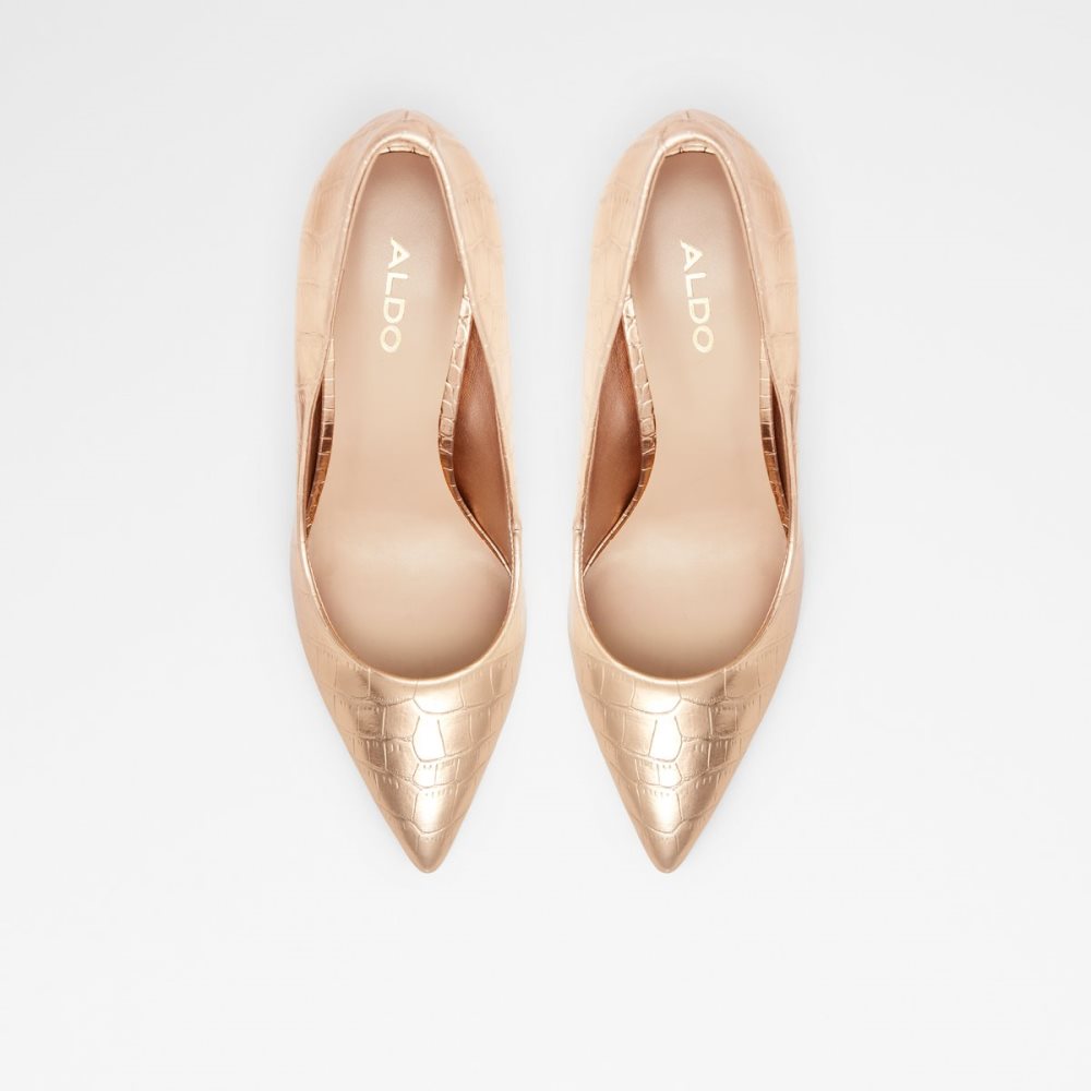 Talons Aldo Stessy_ High - Stiletto Rose Doré | UOIANM-379