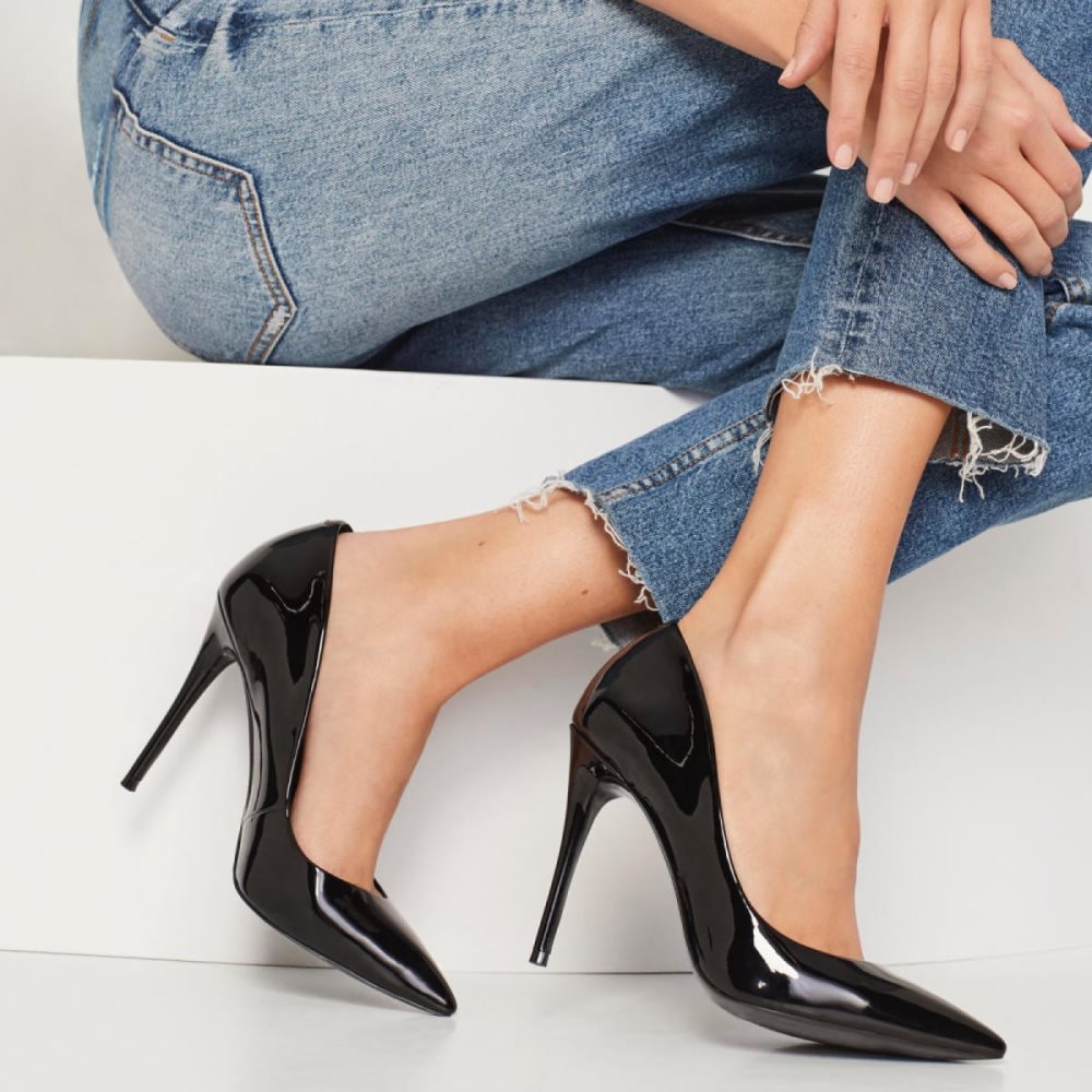 Talons Aldo Stessy_ Pump - Stiletto Noir | RJVMBY-567