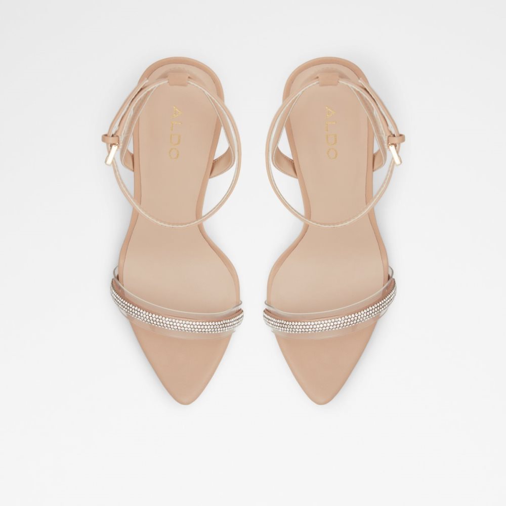 Talons Aldo Thirakin High Sandal - Stiletto Beige | TPHRAB-215