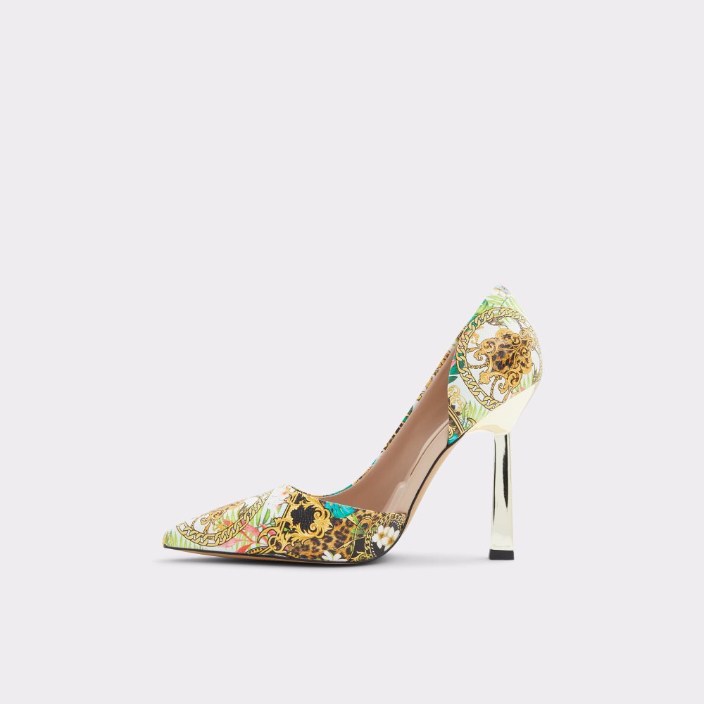 Talons Aldo Tresora Pump - Stiletto Multicolore Clair | SLTWZA-108