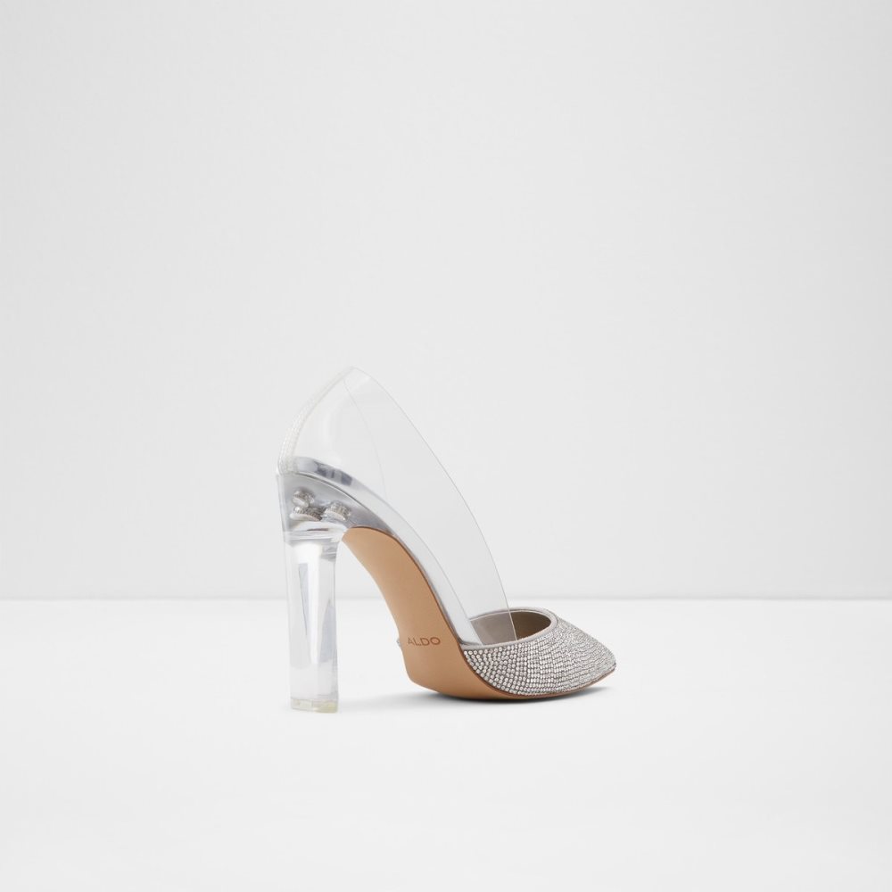 Talons Aldo Violetta High Argent | MSJKZU-259