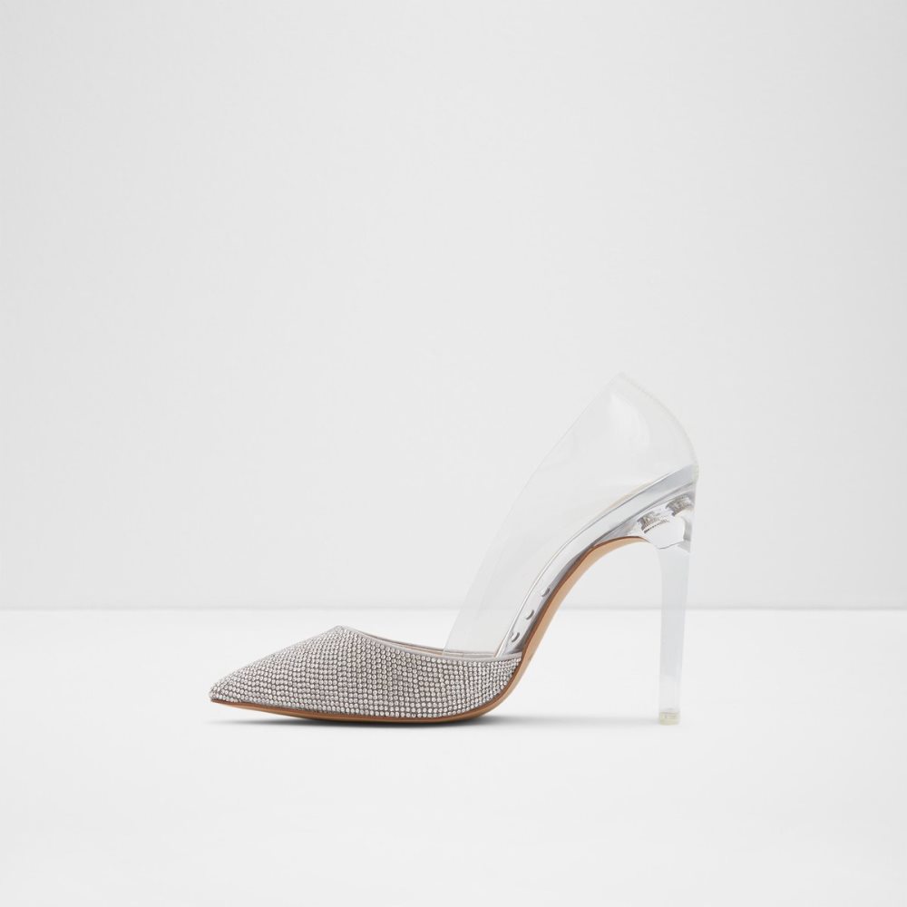 Talons Aldo Violetta High Argent | MSJKZU-259