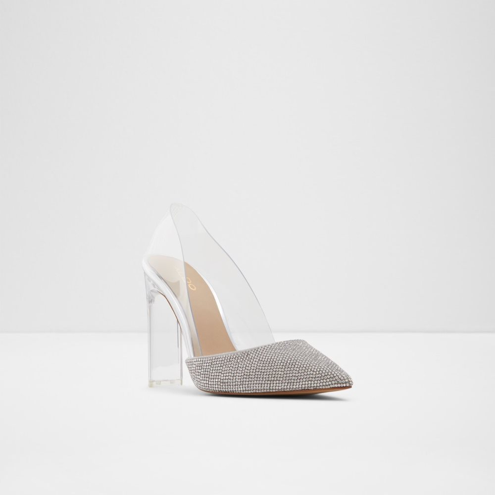 Talons Aldo Violetta High Argent | MSJKZU-259